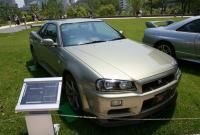 Nissan Skyline GT-R R34 (BNR34) side view, photo by PRiMENON via Wikimedia Commons